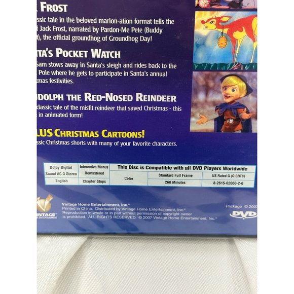 Vintage Movie Classics Christmas At Home DVD New - Picture 5 of 6